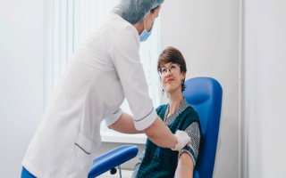 Blood plasma donating